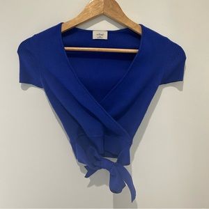 Aritzia Wilfred All Tied Up Sweater